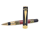 Chinese Classical Roller Ball Pen Elegant Golden Metal Ballpoint Pen for Of U3C9
