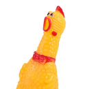 1PC Dog Gadgets Novelty Yellow Rubber Chicken Pet Toys Novelty Screaming ChiY`US