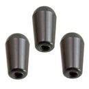 10x Black Electric Guitar 3 Way Pickup Selector Toggle Switch Tip Knob 3.5mm