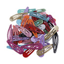 10Pcs/bag Kids girls hair clips glitter hairpins hair barrette metal hairgrip Nw