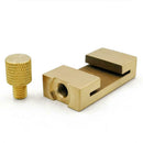 30cm Steel Ruler Woodworking Angle Scriber Brass Locator Positioning Block