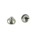 100pcs Smooth Beads Caps Findings Fit 10mm Round Beads Jewelry Making 8mm