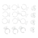 100pcs Disposable Adhesive Tattooing Ink Cups Pigment Holder Ring Small