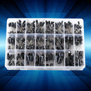 500Pcs 24 Values Aluminum Electrolytic Capacitor Kit 10V~50V 0.1uF~1000uF ZFQ