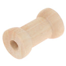 20Pcs/lot Empty Wooden Bobbin Spools Thread Wire  Needlework Crafts Sewing
