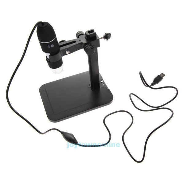 1000X 8 LED USB Digital Microscope Endoscope Magnifier 2MP HD Camera w/ Stand