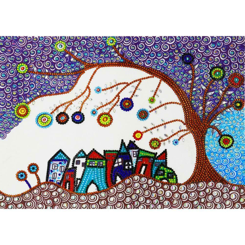 5D DIY Special Shaped Diamond Painting Tree Cross Stitch Mosaic Craft Kits