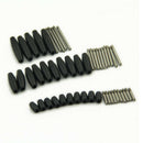 15/set Saxophone Replacement Kit Bakelite Shaft with Rod Maintenance Sax Parts