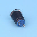 12mm 250V Reset Push Button Power Switch "UP " Flat Normally Open NO