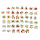 46pcs Delicious Food Paper Sealing Stickers Scrapbooking DIY Diary Album LabelES