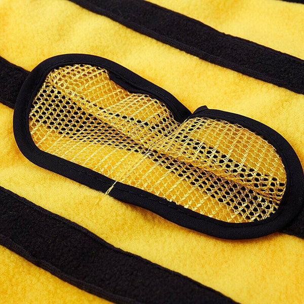 Dress up Costume Bumblebee Bee Doogie Dog Coat Clothes Pet Apparel M N2P2
