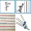 For Sewing Machine Three Pieces Stretch Twin Needles Double Needle Set DIY CHIC