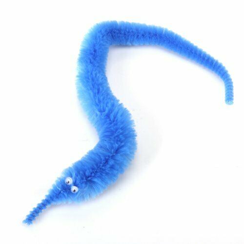 6pcs Magical caterpillars toys Carnival party favors - 6 different colors K3A2