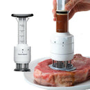 Multifunctional Meat Injector Needle Stainless Steel Meat Marinade SyringeB.kz