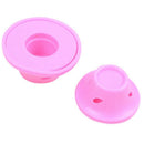 20PCS of pink magic hair reel no clip no hot silicone hair curlers E3M9