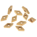 10Pcs/box DCMT070204 Carbide Insert For Lathe Turning OZ