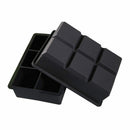 Square Ice Cube Ball Maker Tray Silicone Sphere Mold Bar Whiskey Cocktails Funne
