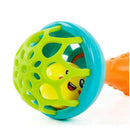 Fun games baby soft rubber teether rattle rod multi-functional baby rattle st A2