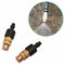 12 Set Copper Adjustable Spray Nozzle Spray Atomization Copper Capillary Ef