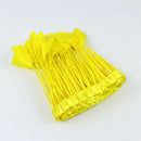 15-20cm Yellow Feather Fringe Trim Sewing Edge Crafts Garment Decors 2m
