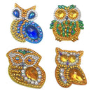 DIY Full Drill Special-shaped Diamond Painting Girl Bag Animal Pendant Key Chain