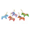 5X Crystal Rhinestone Horse Pendant Car Keyring Bag Keychain Key Ring Chain Gift