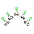 10PCS New Fishing Bite Alarms Fishing Rod Stalk Bells & Clamp Tips Fishing Bel&+