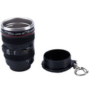 Mini Camera Lens Stainless Steel Thermos Travel Mug, Perfect for Camping/ H R1B9