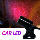 Car USB LED Star Light Sky Atmosphere Red Galaxy Lamp Roof DecorativeLight Y4Y3