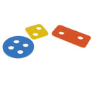 Wooden Educational Toys for Kids Toddler - Learn to Lace Thread Sew Buttons