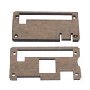 Black Acrylic Case Shell Enclosure Computer Box kits for RASPBERRY Pi Zero