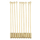 20Pcs Metal Stick Pin, Brooch Safety Pins Long Needle Eye Pin for Suit Tie Hat