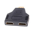 HDMI 1in2 Out 1080P HDMI Splitter Adapter Converter For PS4 DVD HDTV Projector.