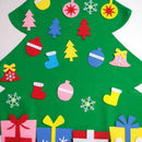 DIY Felt Christmas Tree New Year Gifts Kids Toys Artificial Tree Door Wall