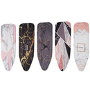 140x50CM Fabric Marbling Ironing Board Cover Protective Press Iron Folding  A6F7