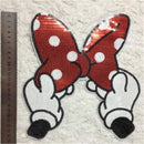 Embroidered Iron On Patches Bowknot Sequins Deal Clothing DIY Applique SP