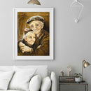 5D DIY Full Drill Diamond Painting Older Couples Cross Stitch Kits (hg831)