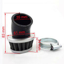 Air Filter for 50cc 70cc 90cc 110cc Dirt Bike ATV Go Kart 4-Wheeler, 35mm