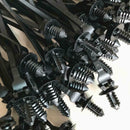 100x Mixed Nylon Cable Tie Bundled Car Wire Harness Line Fastener Zip Clip Band