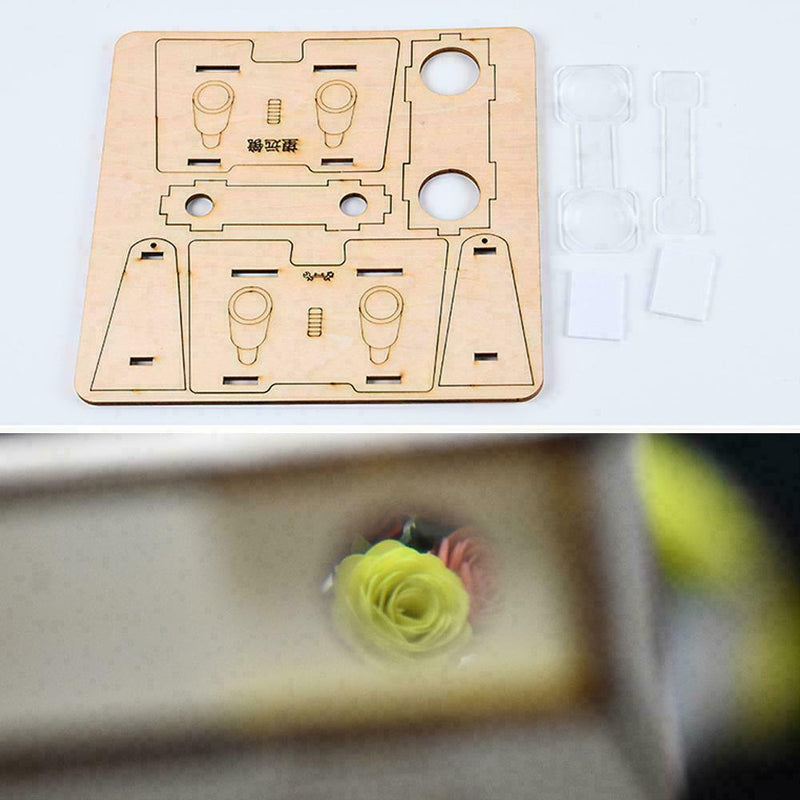 Red Telescope Children's Magnifier Scientific Experiments Exploring Toys Fa Z7K8