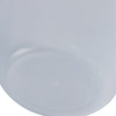 Clear White Plastic 50mL Measuring Cup Beaker for Flour Sugar Liquid