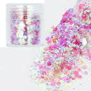 1/Set 8 Color Color Nails Sequins Glitter Sequins Eyeshadow Body Facial Shi