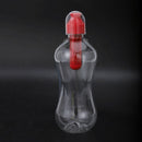 550ML Outdoor Water Bobble Hydration Filter Bottle Filtered Drinking, Red