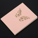 50pcs Butterfly Paper Place Card Holder Name Cards Table Number for Wedding M9U1