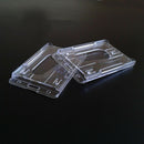 2 -Pack ID Badge Holder Hard Plastic Card Holders Vertical