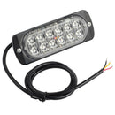 Amber 12LED Car Truck Emergency Beacon Warning Hazard Flash Strobe Light M&O