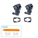 2Pcs Windshield Wiper Washer Spray Nozzle for Jeep Grand Cherokee 68260443A