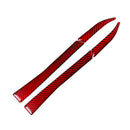 Carbon Fiber Door Mirror Trim Cover Anti Rub Strips for Ford Mustang 15-19
