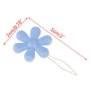 10pcs Strong Easy Grip Needle Threader Stitch Tool Candy Flower Shape Craft@