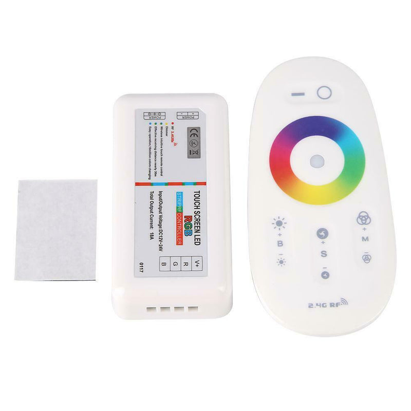 2.4G Touch Screen LED RGB Strip Controller Wireless RF Remote Control Kits